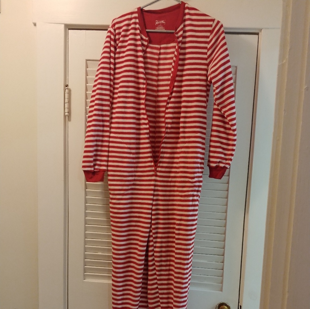 Sock Monkey Footed PJ's